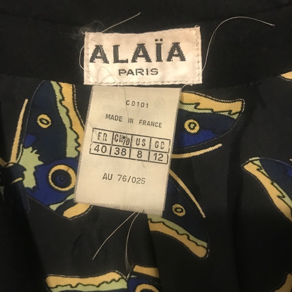 ALAIA blazer - vintage FW 1991 fitted blazer - Picture 5 of 8